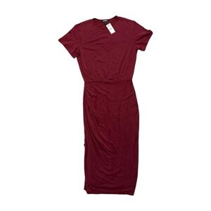 NWT Express Maroon Midi Maxi Dress